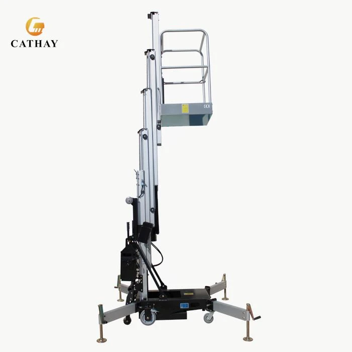 push around mast lift