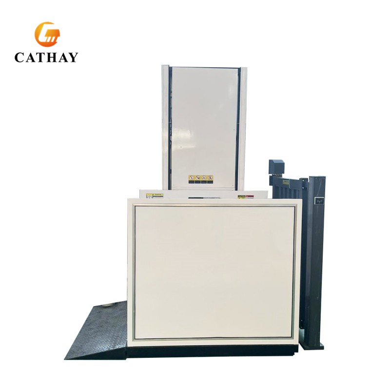 Lehký hydraulický domácí výtah